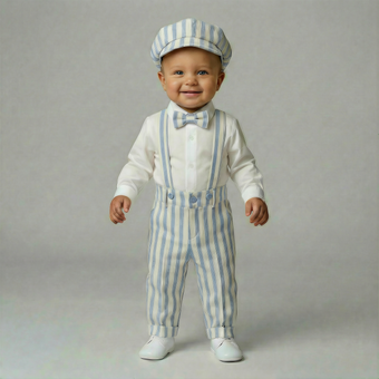 Joey's Stylish Suspender Set