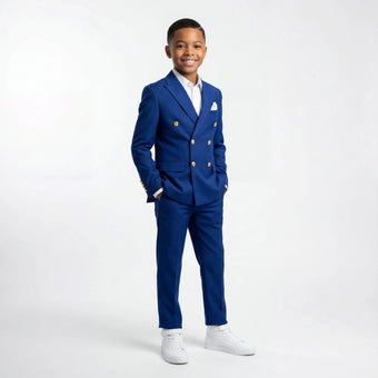 Costume garçon à boutons dorés