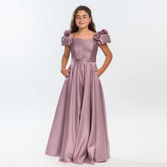 Robe formelle pour adolescents style chérie