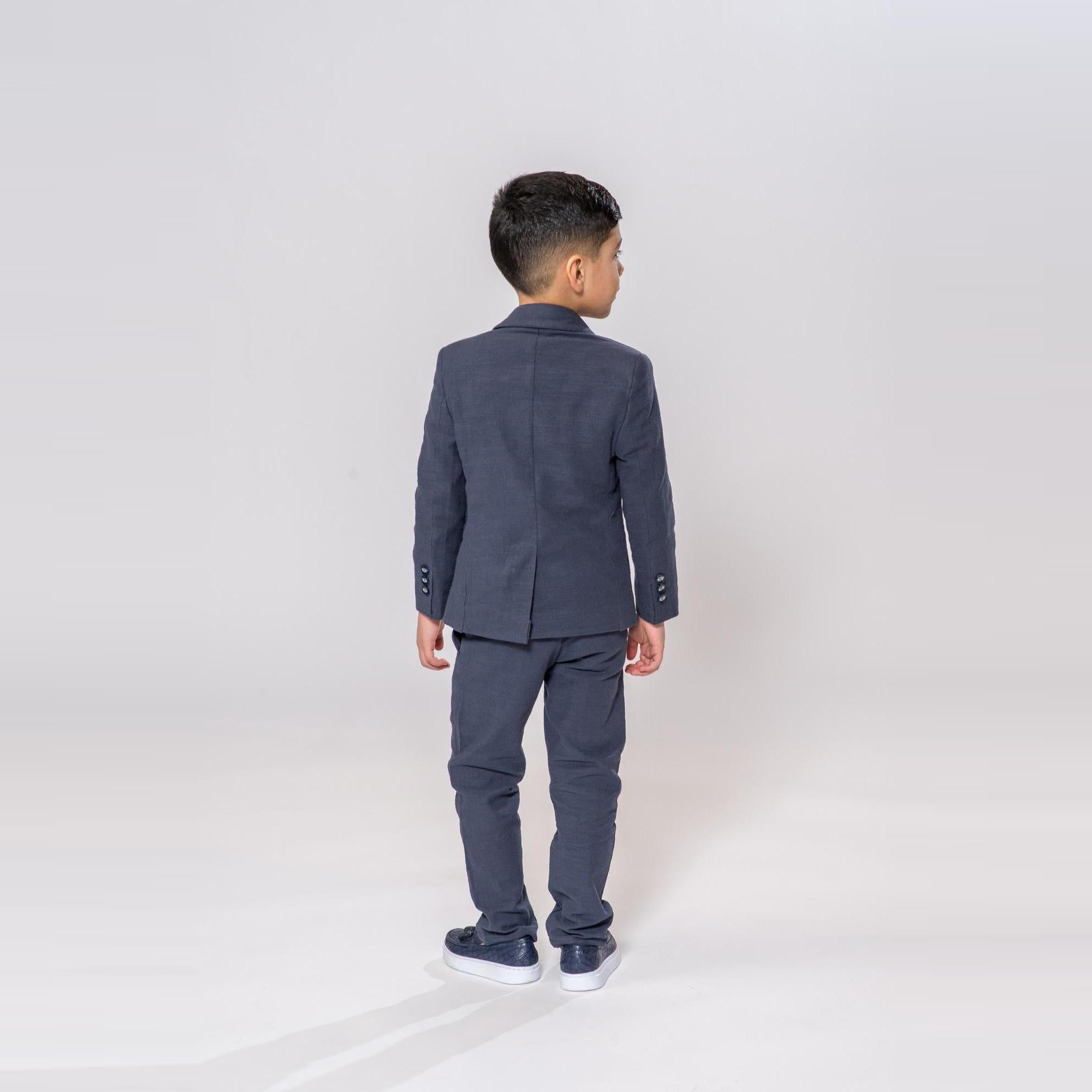 Linen Leo Boys Cool Suit