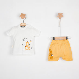 Ensemble short décontracté pour bébé Friendly