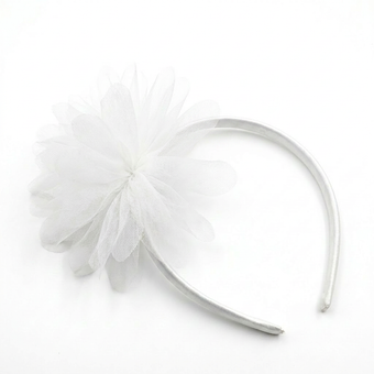 White Flower Headpiece