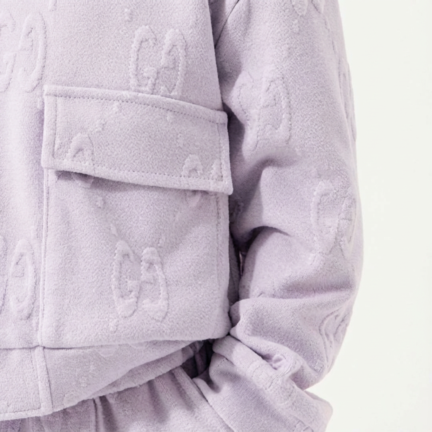 Ensemble décontracté à double poche pour fille (PHOTO MANQUANTE)