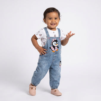 Denim Series – Penguin Baby Set