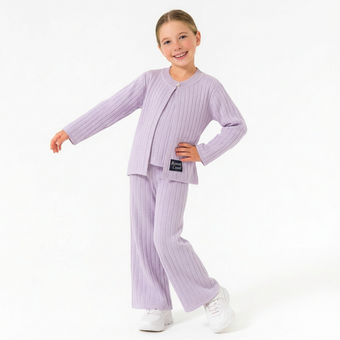 Cozy Chloe Girls Knit Set