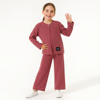 Cozy Chloe Girls Knit Set