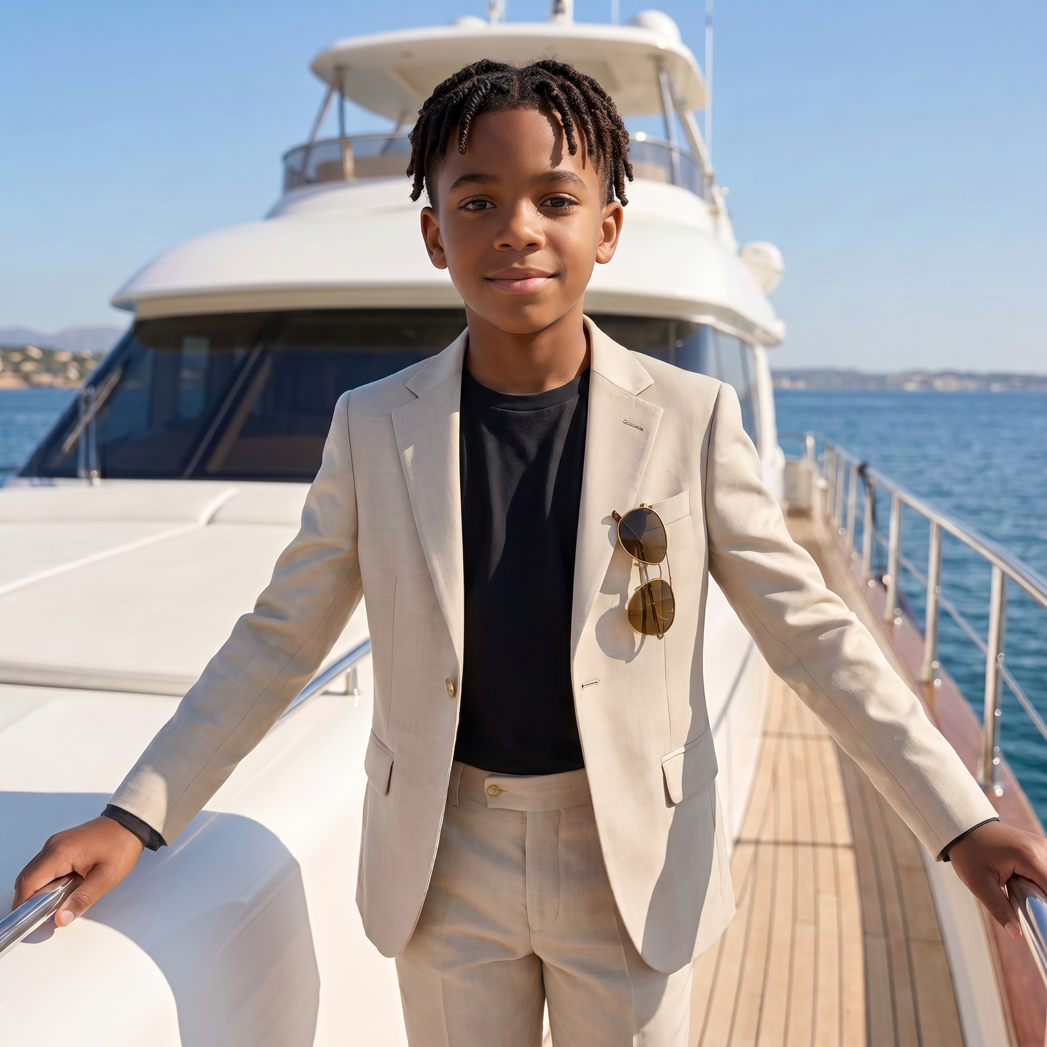 The Sharp Cut Boys Suit