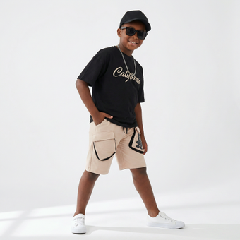 California Boy Shorts Set & Hat