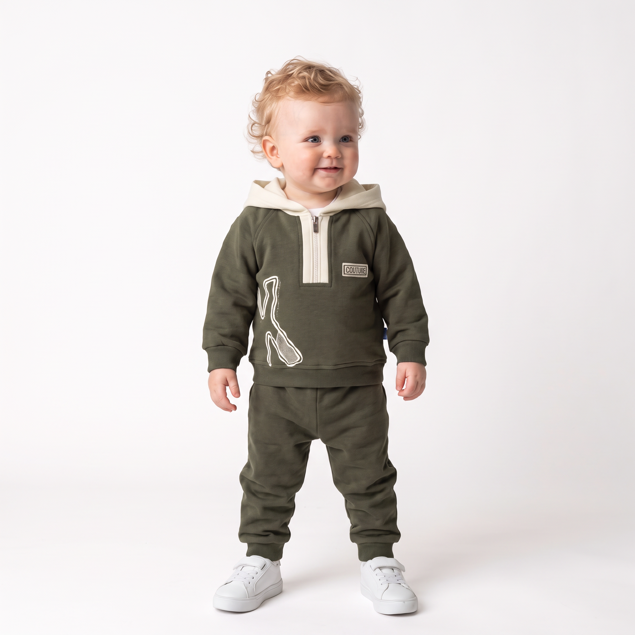 Stylish Couture Cotton Joggers Set