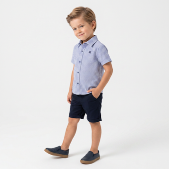 Charlie Charm Shirt & Shorts Set