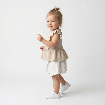 Ensemble en coton pour filles Lovely Mia