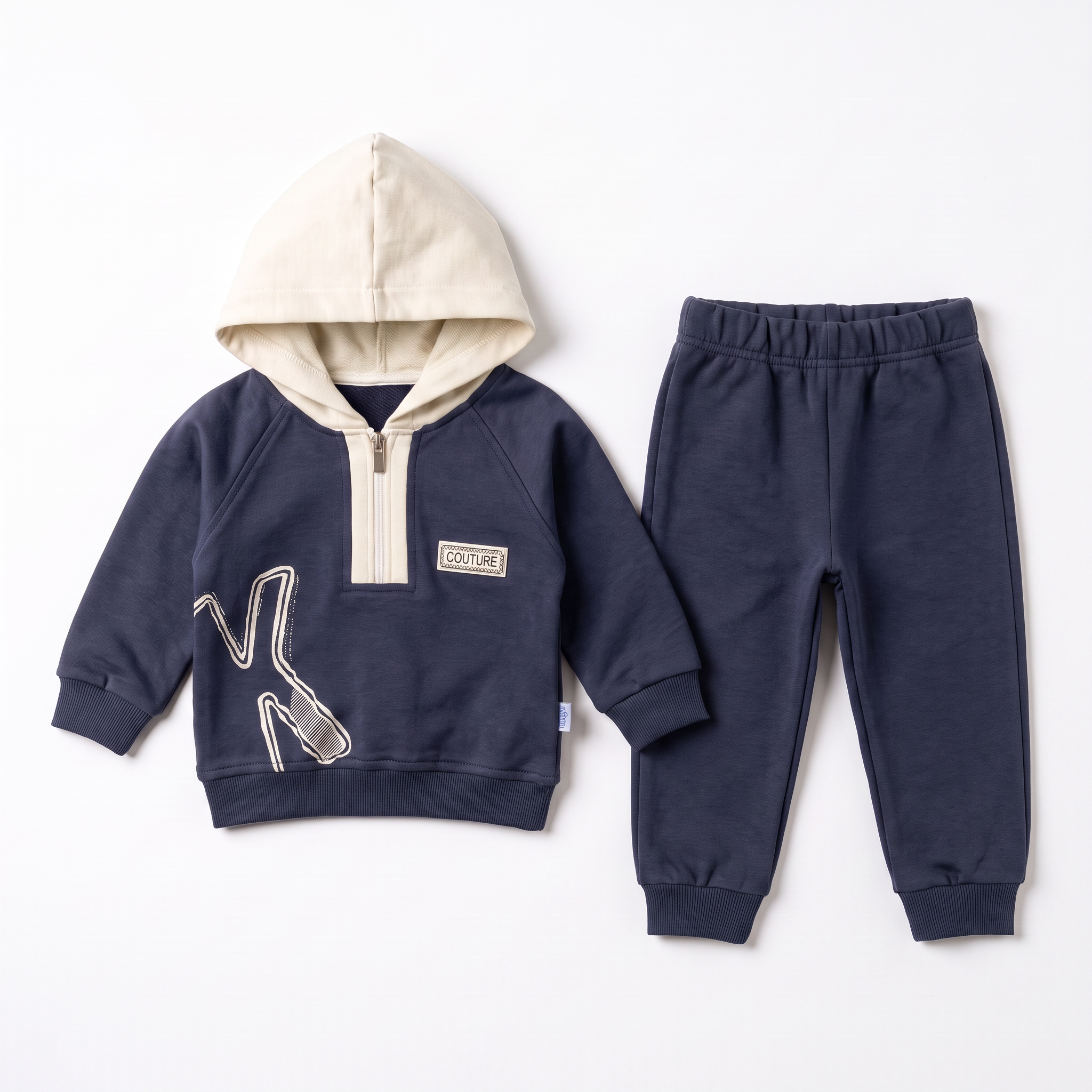Stylish Couture Cotton Joggers Set