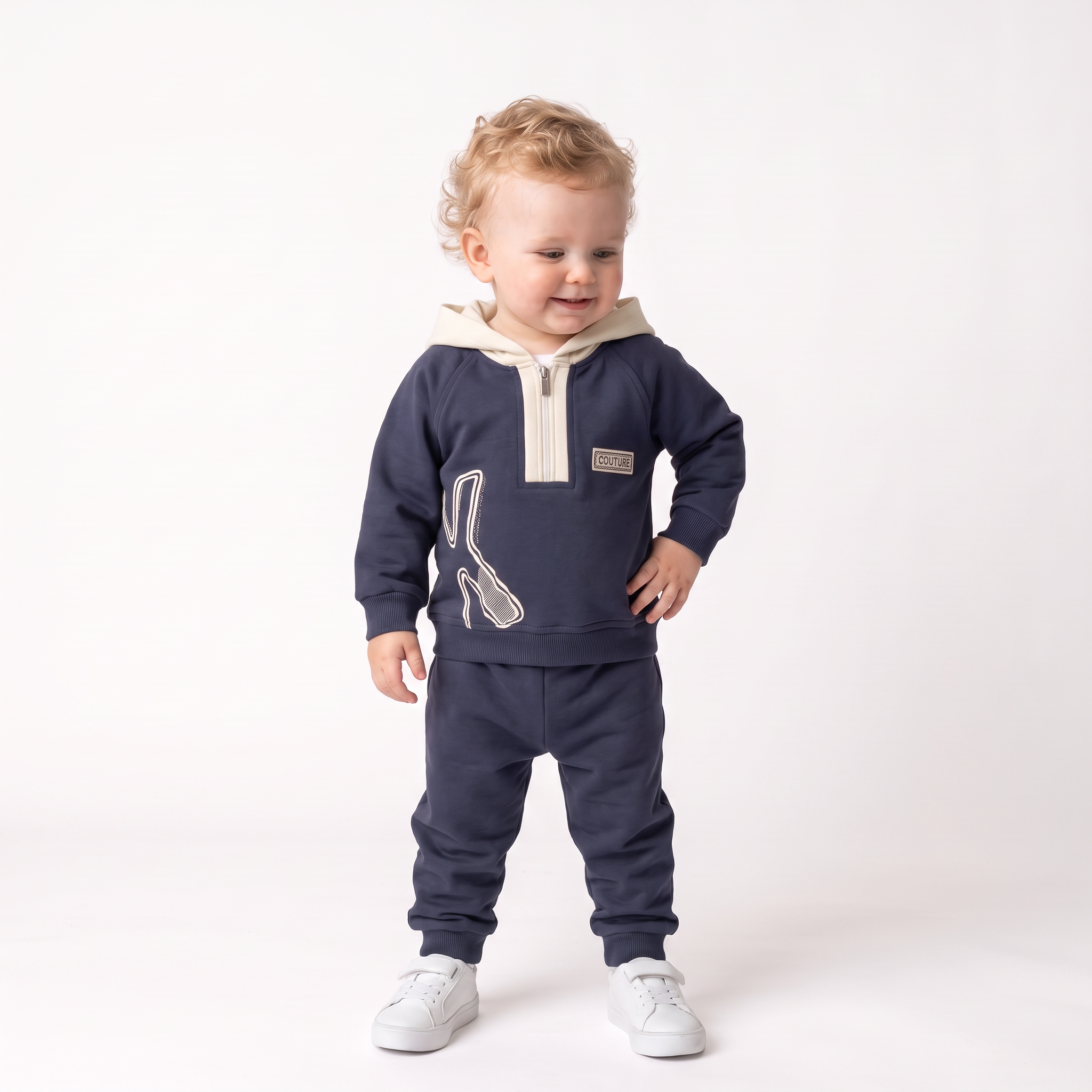 Stylish Couture Cotton Joggers Set