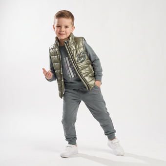 King Puffer Vest Set