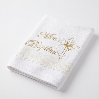 Grande Serviette de Baptême