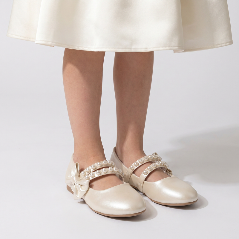 Robe de petite fille d'honneur pour mariage - Unique & intemporelle