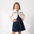 Royal Charm Bolero & Denim Dress Set