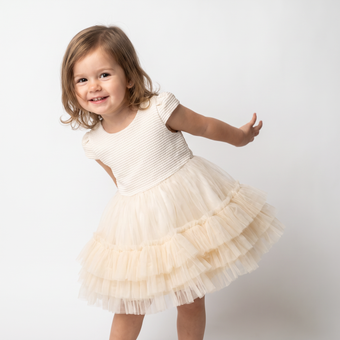 Odessa Baby Dress & Shoes Set