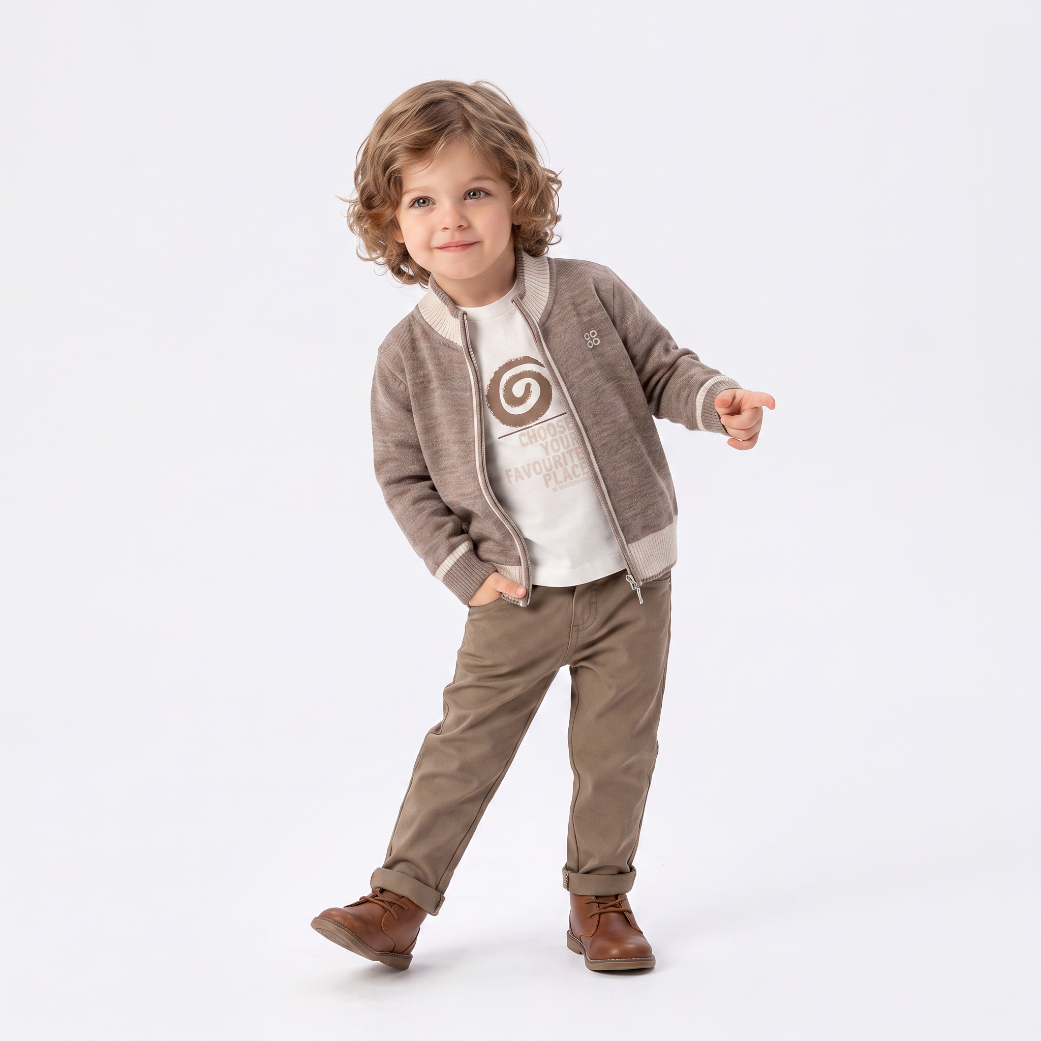 Maple Matt Baby 3PC Knit Set