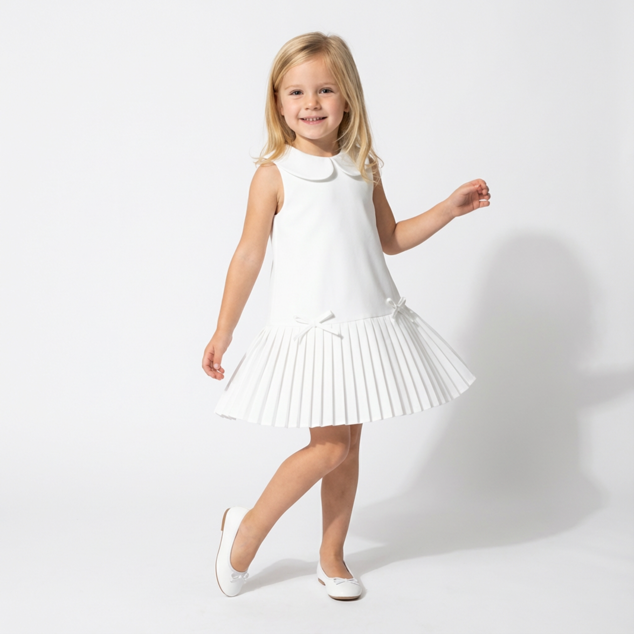 Classic Paris Pleat Dress