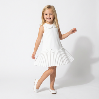 Classic Paris Pleat Dress