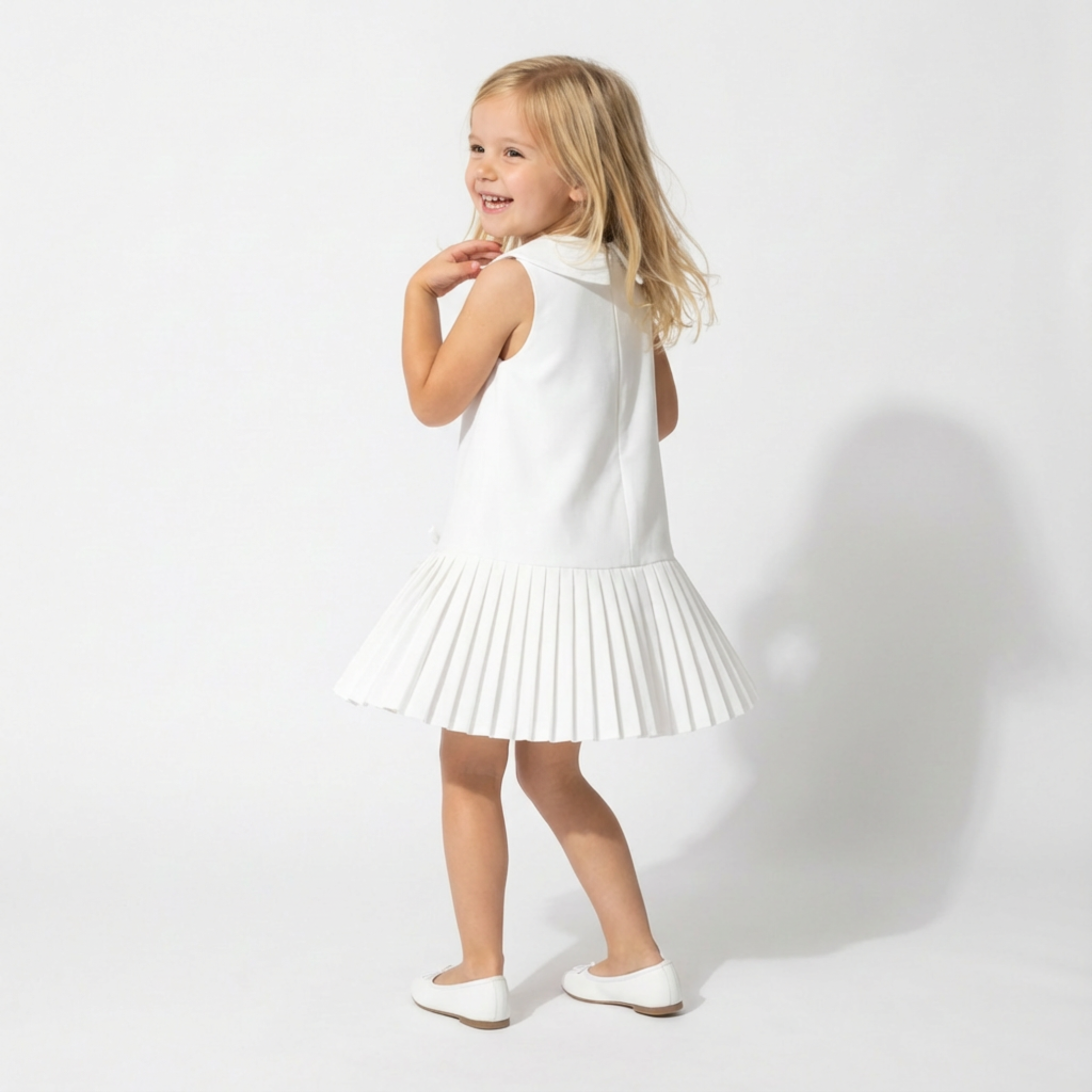 Classic Paris Pleat Dress