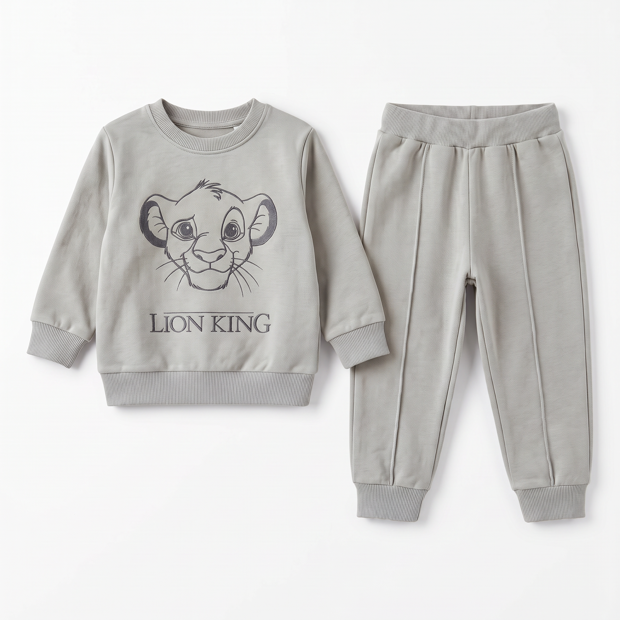 Baby Lion Cotton Joggers Set