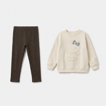 Hello Cat Girls 2-Piece Set