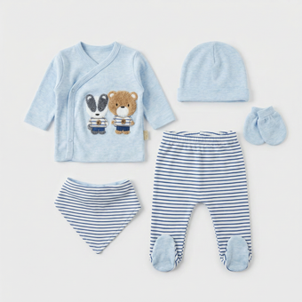 Wild Friends Newborn 5PC Set