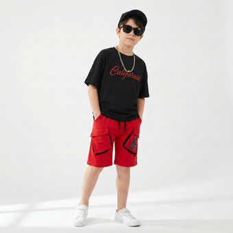 California Boy Shorts Set & Hat
