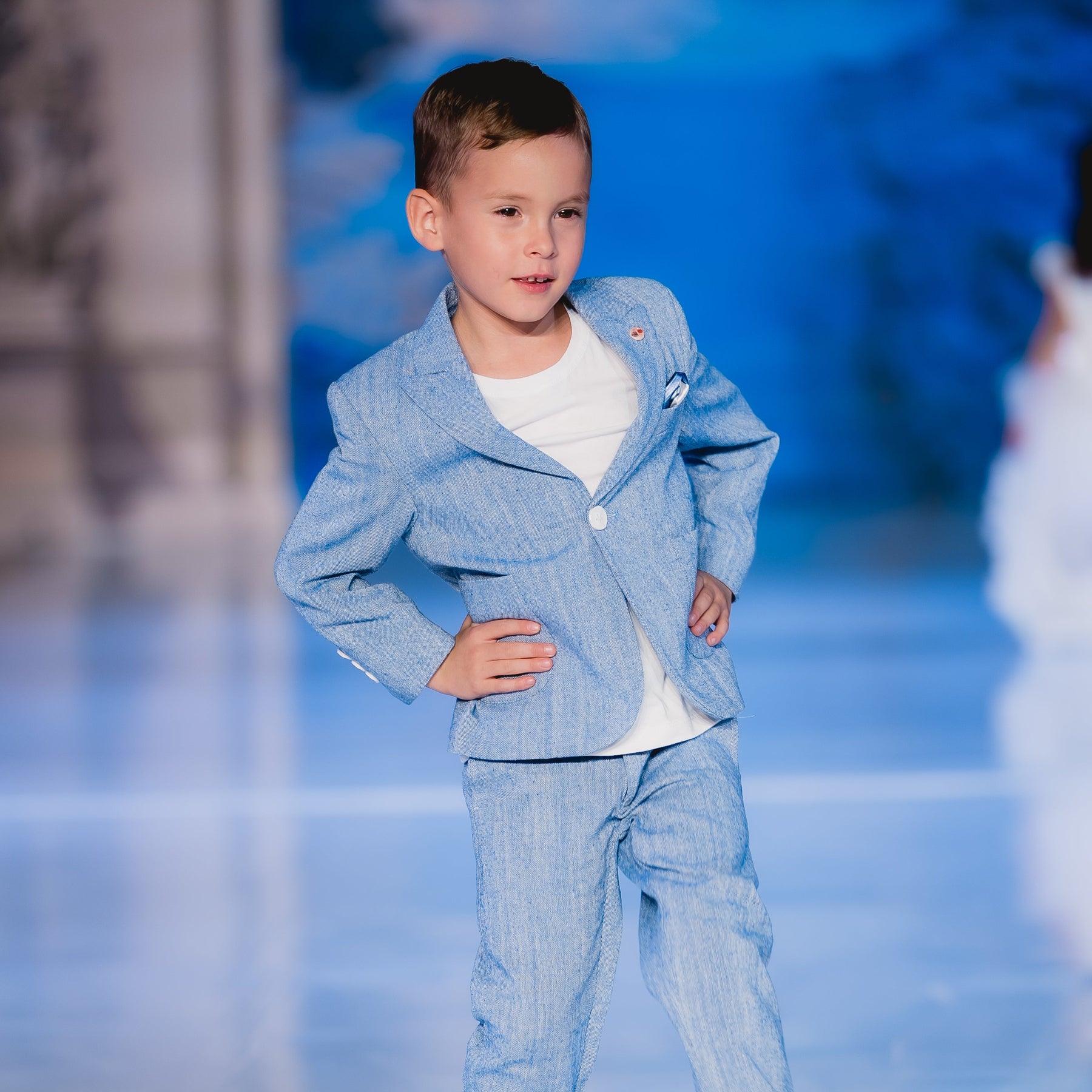 Costume cool en lin Leo pour garçons