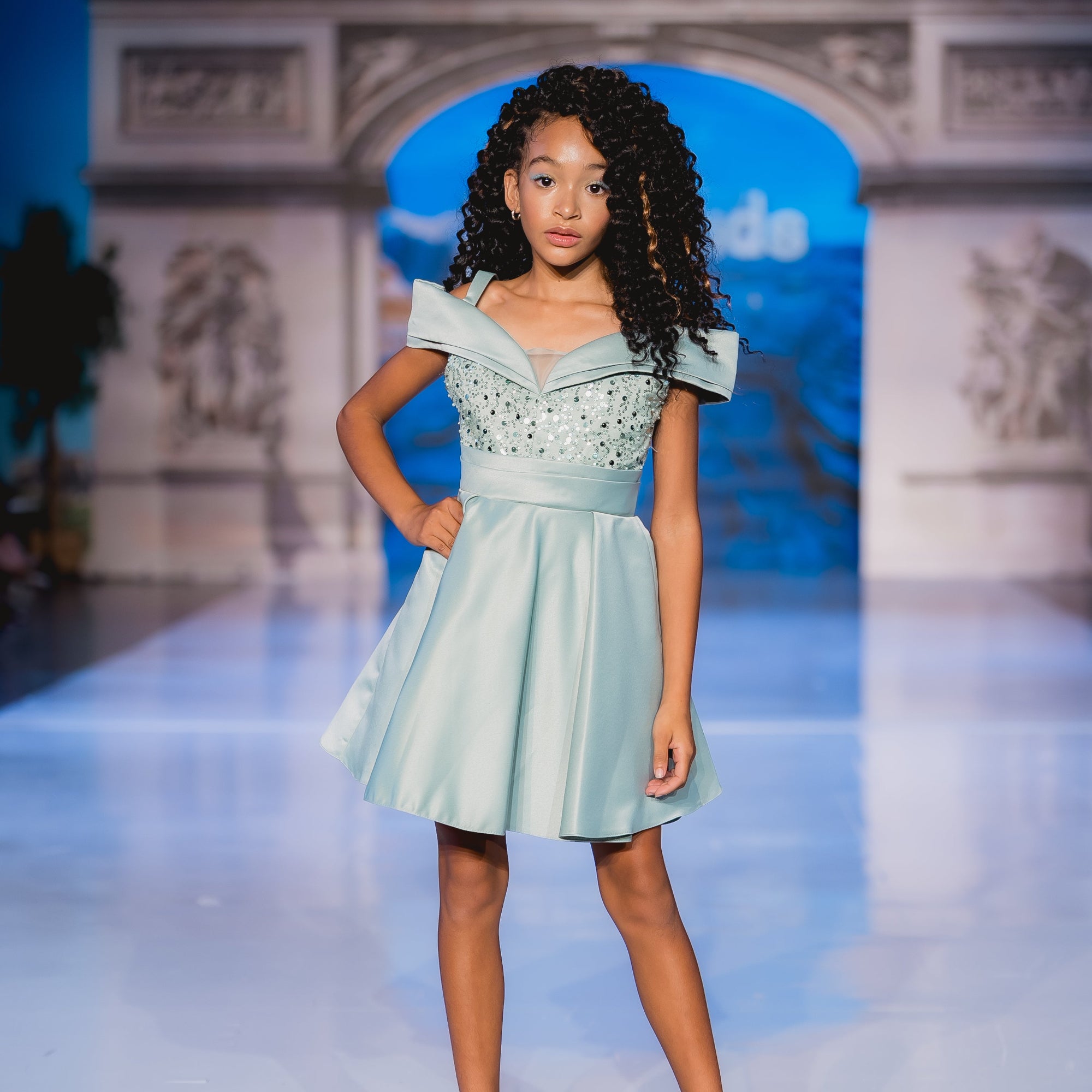 Starlit Symphony Girls Formal Dress
