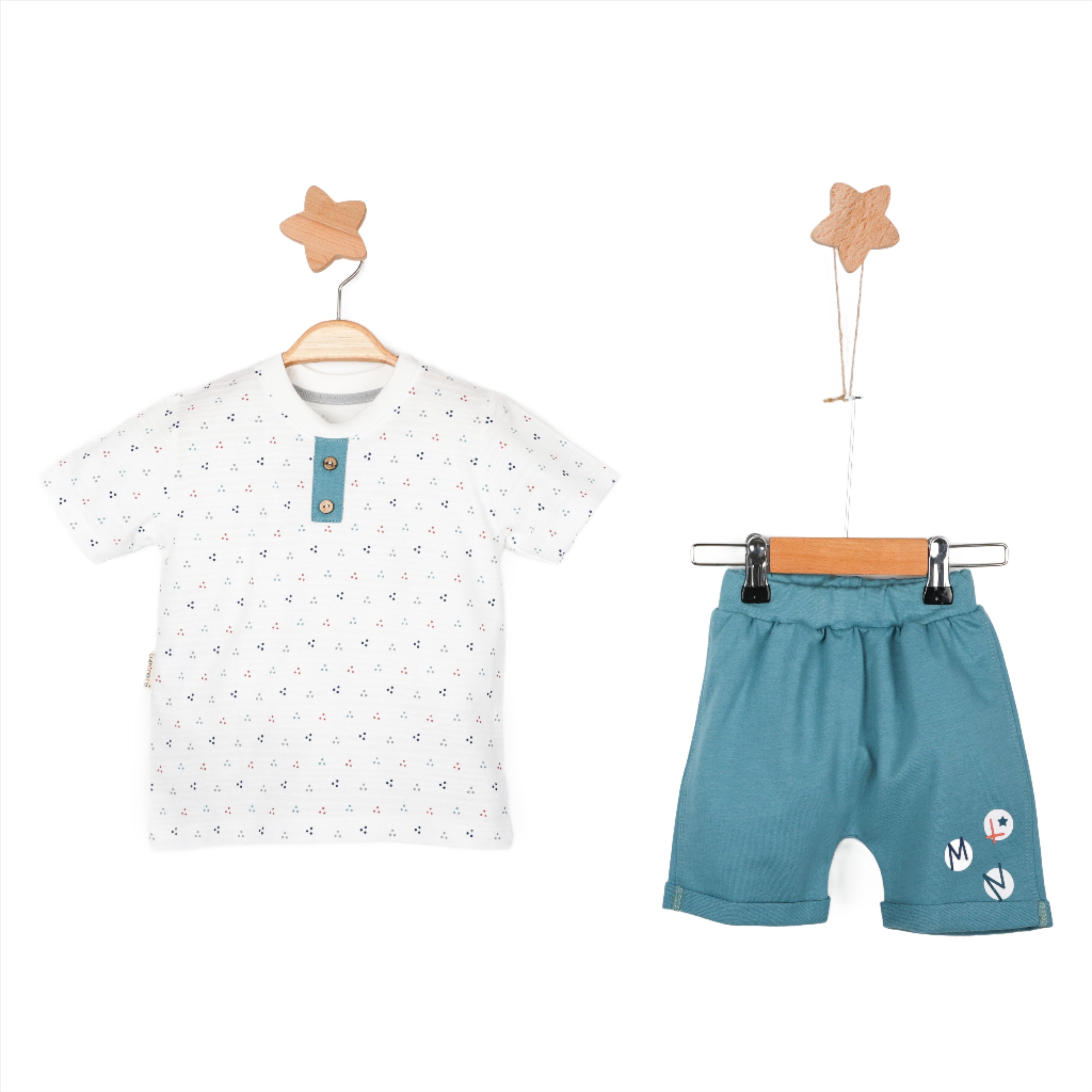 Stylish Baby Boy Casual Shorts Set