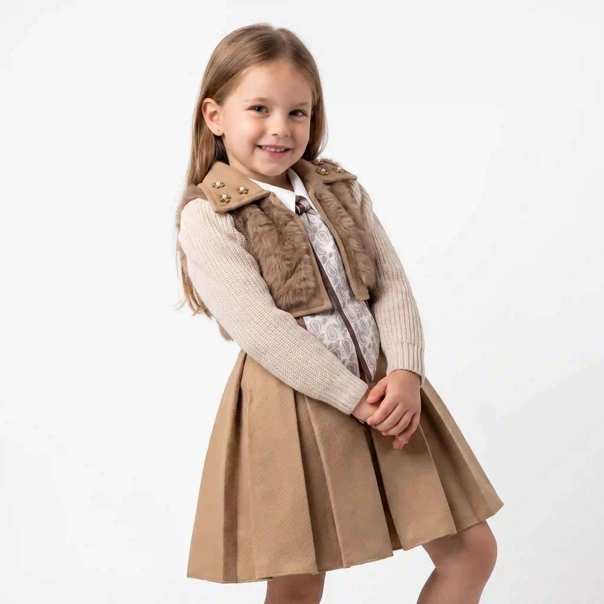 Arctic Charm Bolero Dress