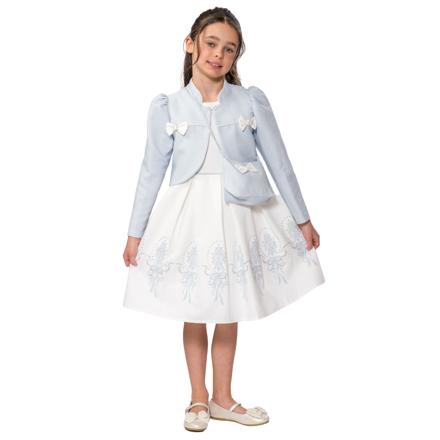Baby blue dress for girl online