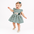 Garden Stripe Baby Dress