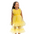 Robe formelle de filles jaune canari