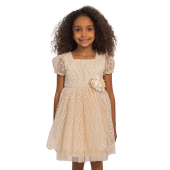 Lina Lace Girls Formal Dress