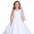 Robe formelle de communion pour filles de Cindy