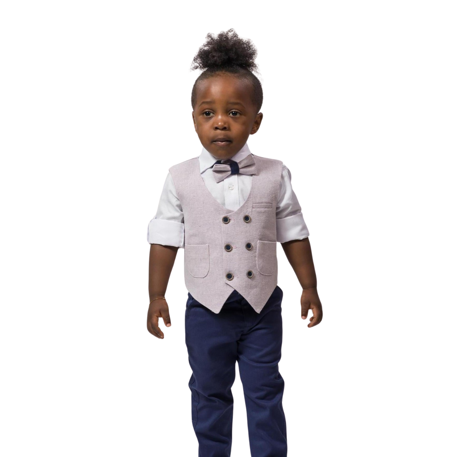 Classic Charlie Formal Boys Suit Blush 7 8