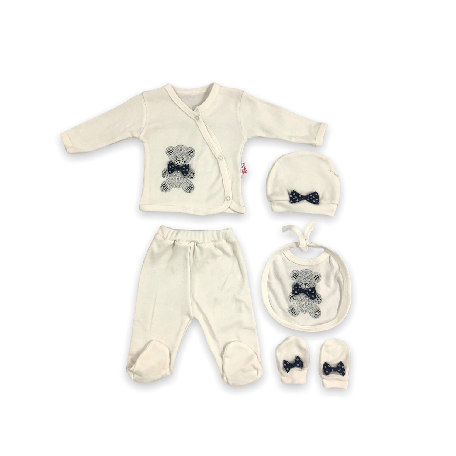 The Blue Bear Baby Pajama Set