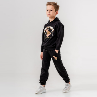 Camping Boy Cotton Joggers Set