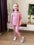 Rib Gorgeous Girl Hoodie Set