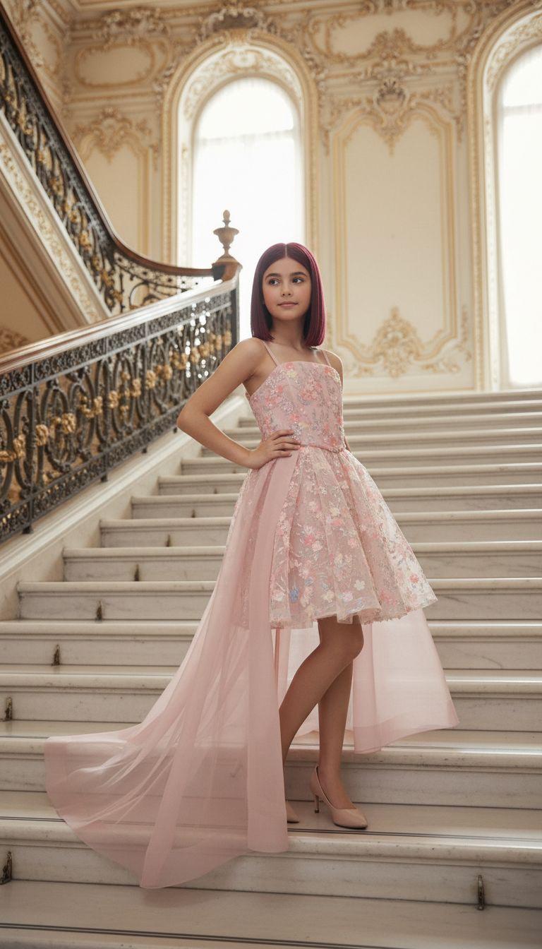 Vivianne Girls 2 in 1 Preteen Dress