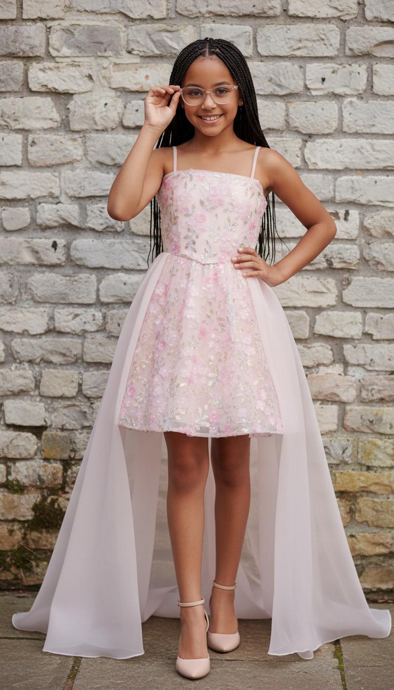 Vivianne Girls 2 in 1 Preteen Dress