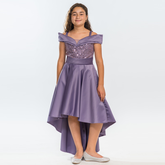 Moonlit Majesty Girls Formal Dress