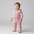 Knit Hoodie Newborn Overall Set
