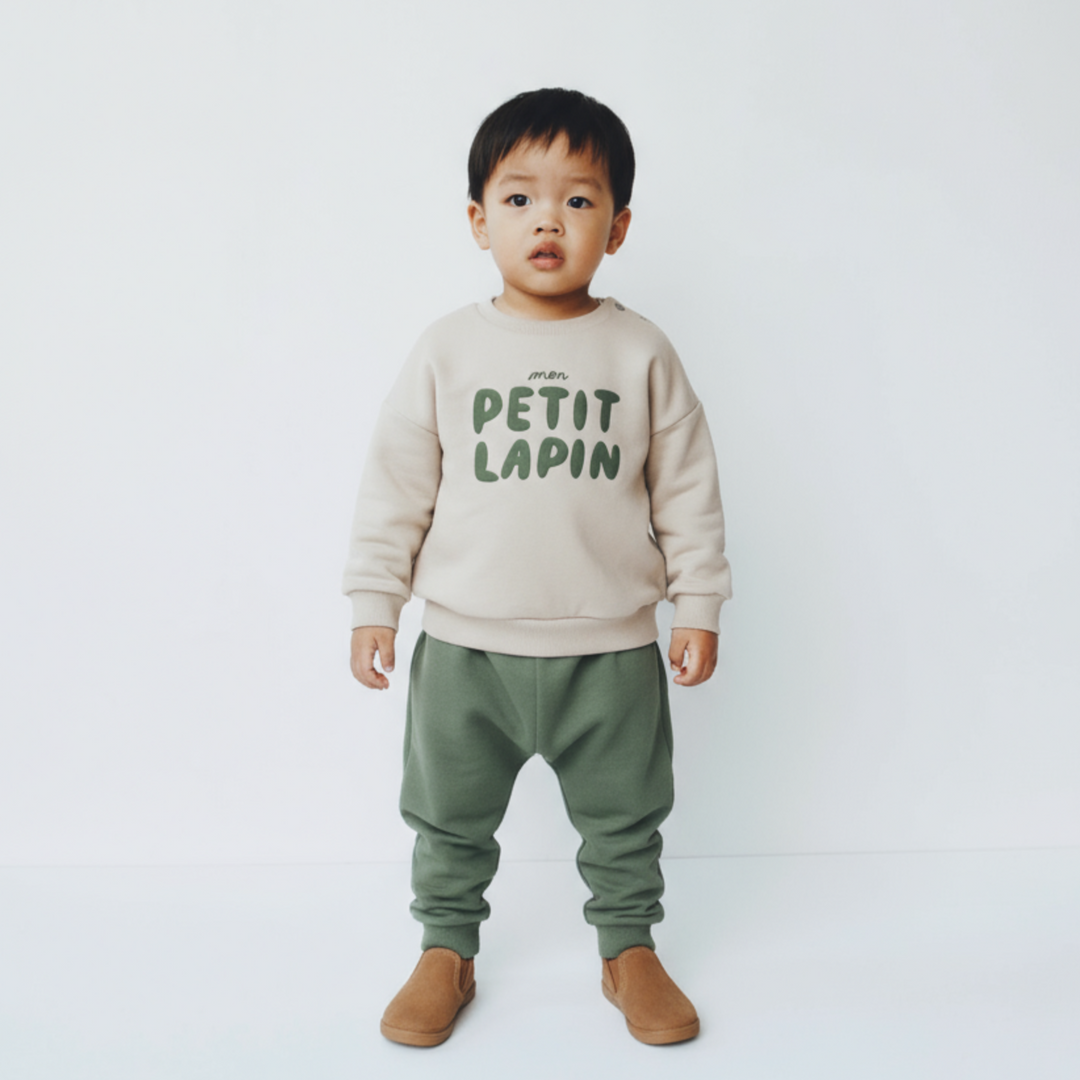Petit Lapin Cotton Unisex Joggers Set