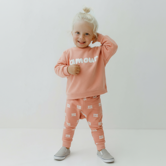 Ensemble de jogging en coton pour garçon de voyage