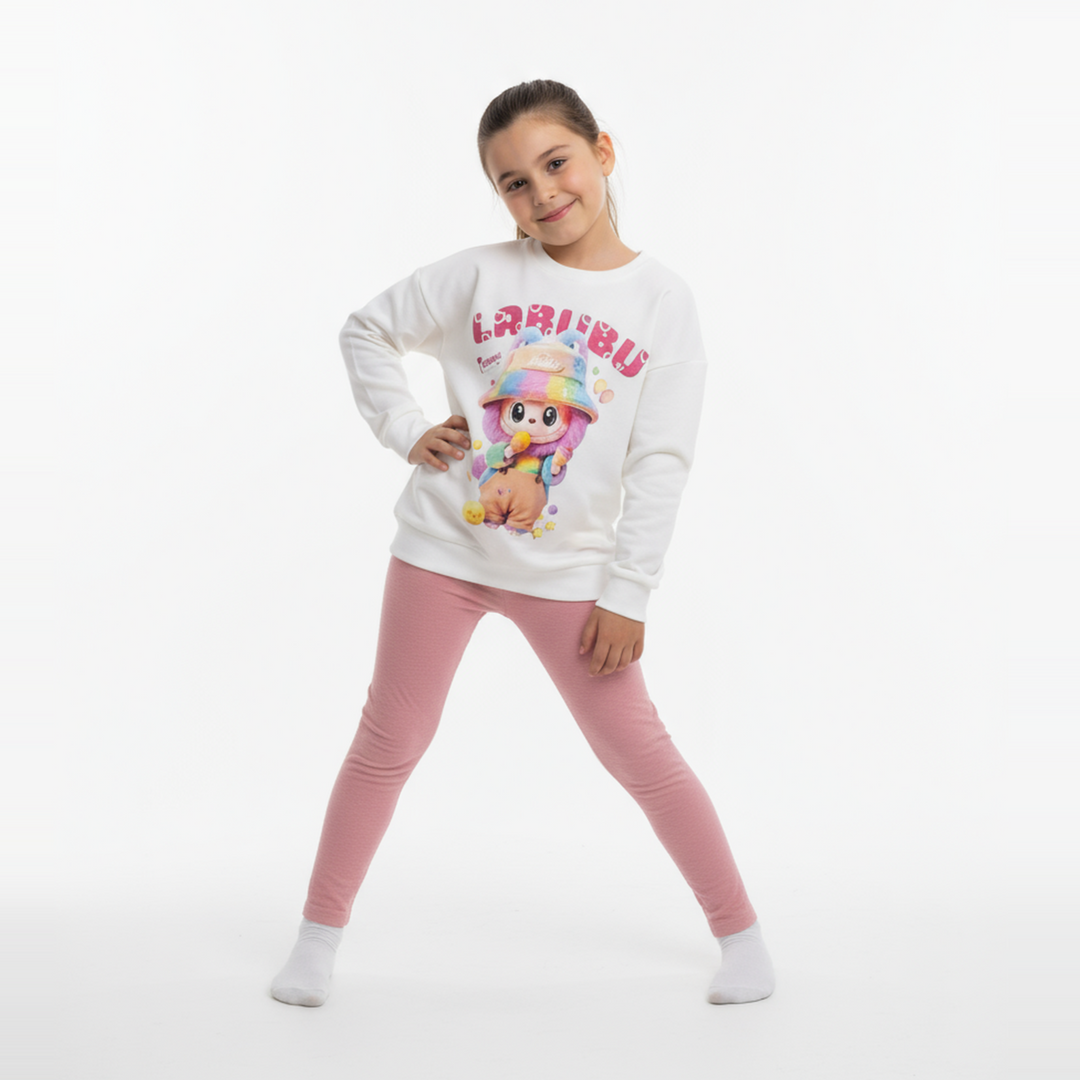 Ensemble décontracté pour filles avec leggings tendance